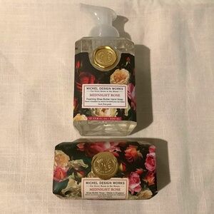Michel Design Works Midnight Rose Soap Bundle-NWT